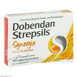 DOBENDAN Strepsils Syn.Hon.Zit.1,2mg/0,6mg Lut.-T., 24 ST – PZN 4424139