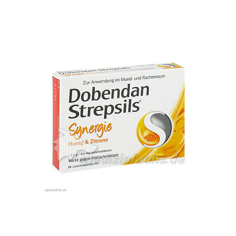 DOBENDAN Strepsils Syn.Hon.Zit.1,2mg/0,6mg Lut.-T., 24 ST – PZN 4424139