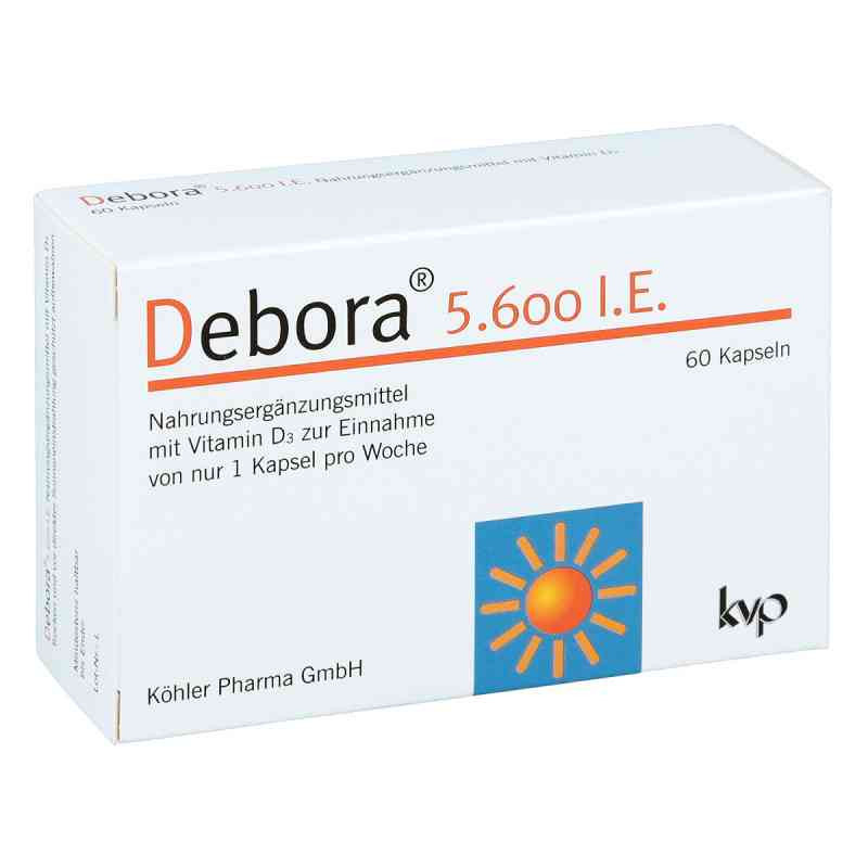 Debora 5.600 I.e. Kapseln (60 stk) – PZN 13168037