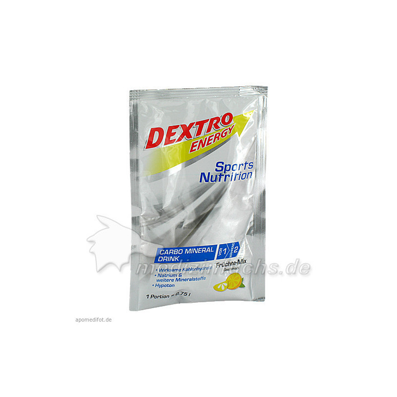 DEXTRO ENERGY SPORTS NUTRIT CARBO MIN DRINK FRU MI, 56 G – PZN 5852038
