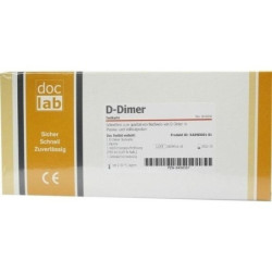 D-Dimer Vollblut Schnelltest Testkarte, 1 ST – PZN 6408357