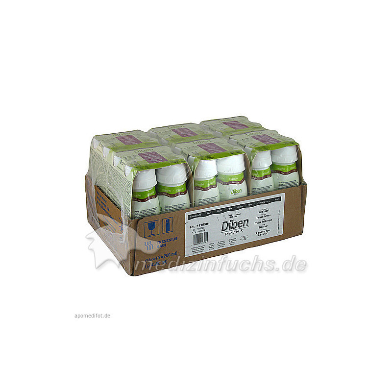 DIBEN DRINK WALDFRUCHT (1.5 KCAL/ML), 24X200 ML – PZN 5905214