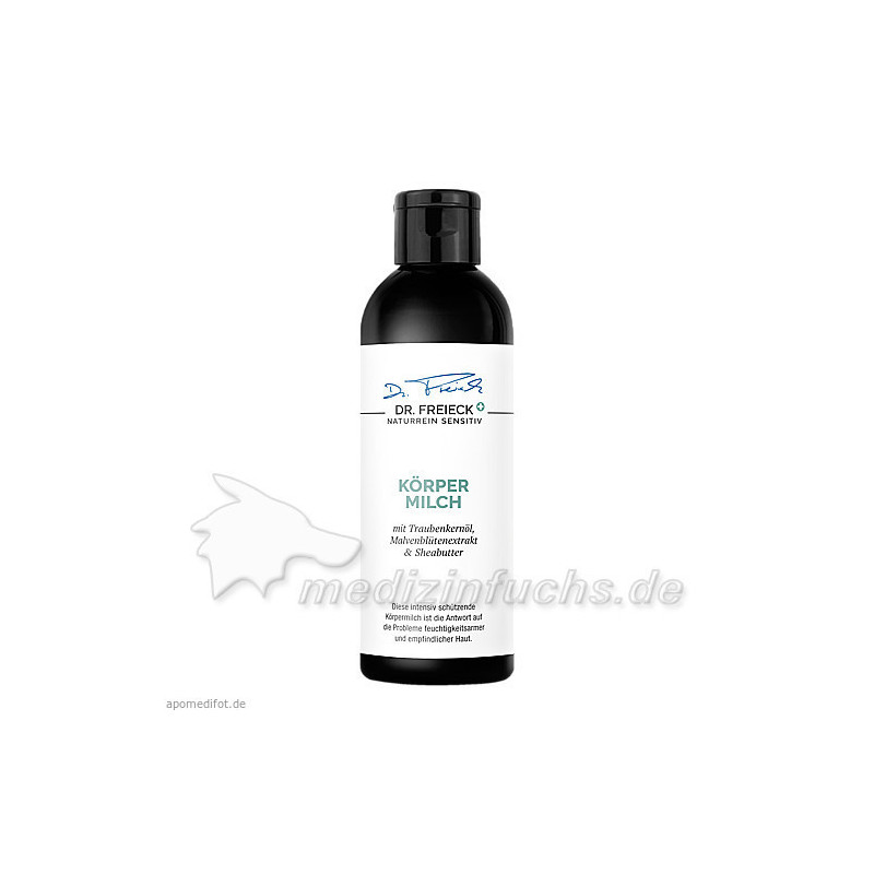 Dr. Freieck Naturrein Sensitiv Körpermilch, 200 ML – PZN 13587254