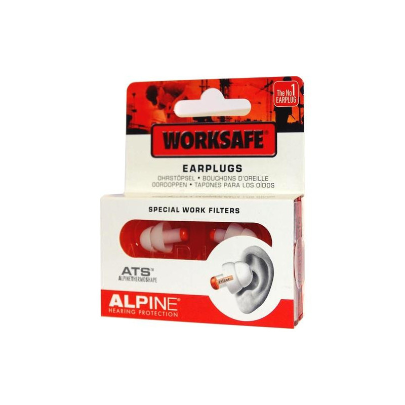 Alpine WorkSafe Ohrstöpsel, 2 ST – PZN 10992540