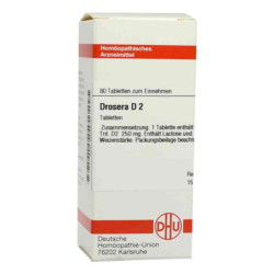 Drosera D 2 Tabletten (80 stk) – PZN 2629819