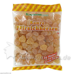 DR. MUNZINGER Saure Pfirsichherzen mit Vitamin C, 250 G – PZN 3828395