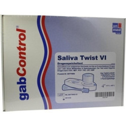Drogentest Speichel 6Twist COC-THC-Met-PCP-OPI-AMP, 5 ST – PZN 3952706