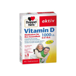 Doppelherz Vitamin D 1.000 I.e. Extra Tabletten (45 stk) – PZN 10556885