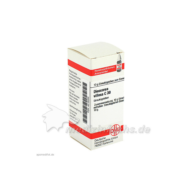 DIOSCOREA VILLOS C30, 10 G – PZN 4215200