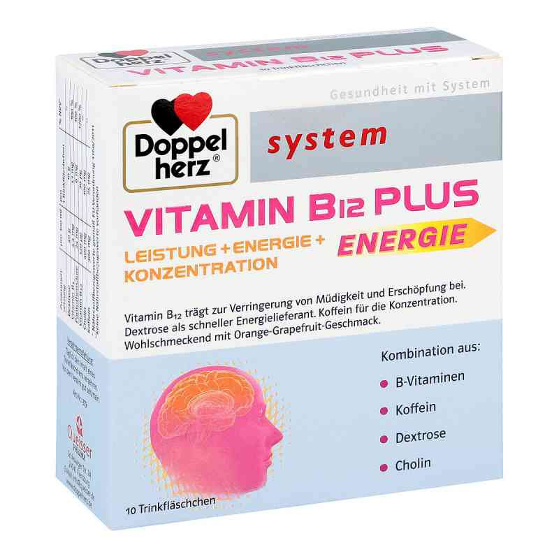Doppelherz Vitamin B12 Plus system Trinkampullen (10X25 ml) – PZN 9071390