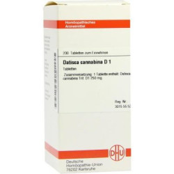 Datisca Cannabina D 1 Tabletten (200 stk) – PZN 4215068