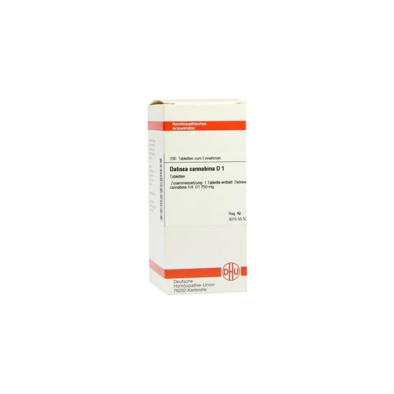 Datisca Cannabina D 1 Tabletten (200 stk) – PZN 4215068