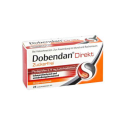 Dobendan Direkt zuckerfrei Flurbiprofen 8,75mg (24 stk) – PZN 10326895