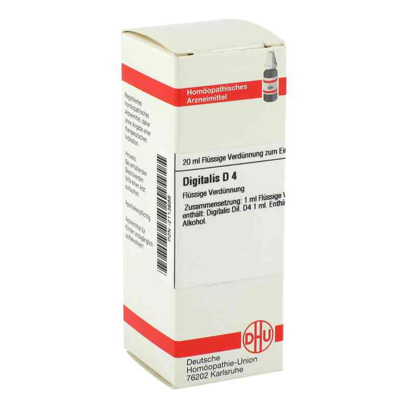 Digitalis D 4 Dilution (20 ml) – PZN 2113688