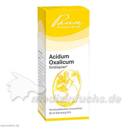 Acidum oxalicum Similiaplex Mischung, 50 ML – PZN 278563