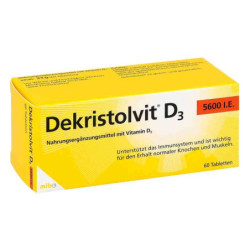 Dekristolvit D3 5.600 I.e. Tabletten (60 stk) – PZN 11709693