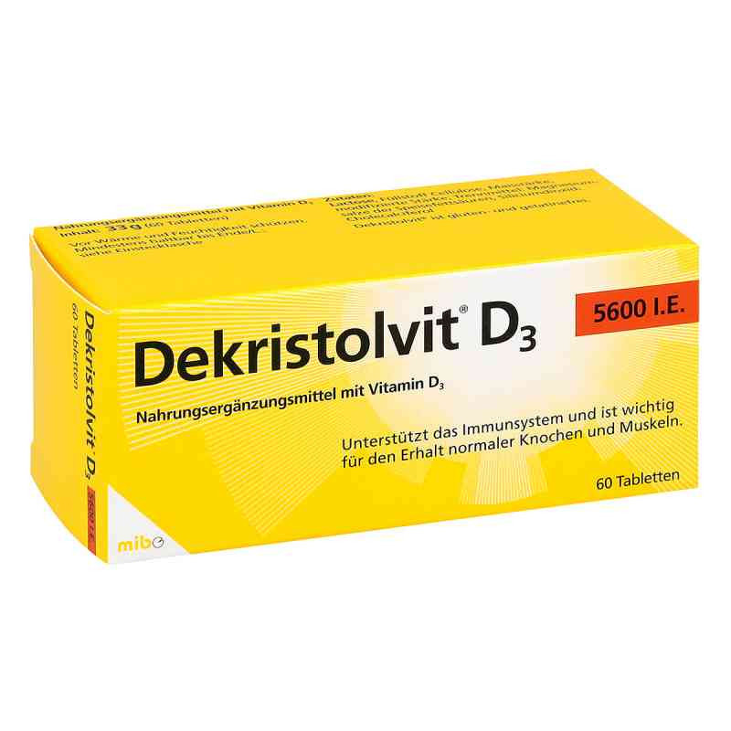Dekristolvit D3 5.600 I.e. Tabletten (60 stk) – PZN 11709693