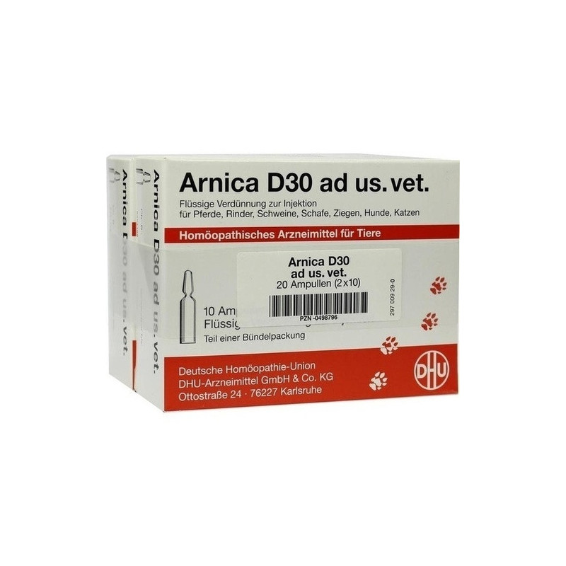 ARNICA D 30 Ampullen vet., 2X10X5 ML – PZN 498796