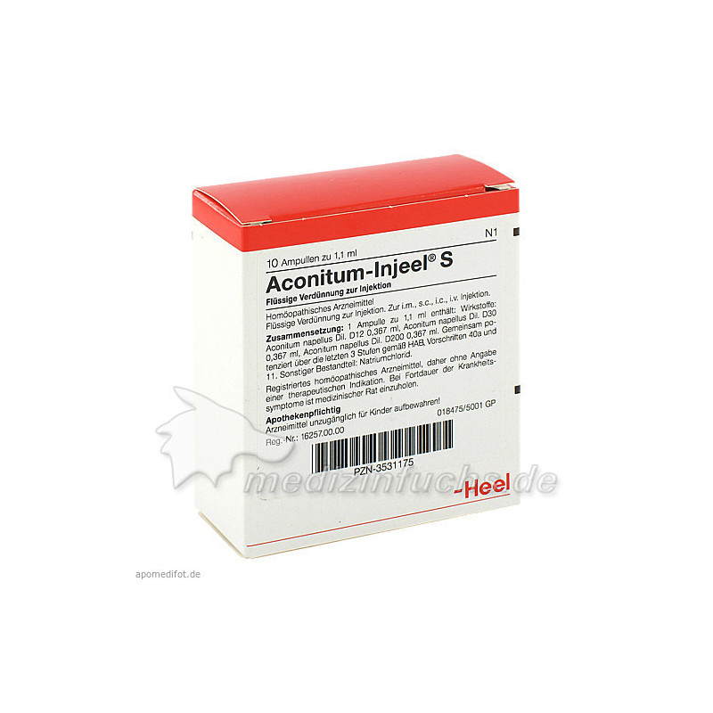 ACONITUM INJ S, 10 ST – PZN 3531175