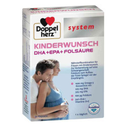 Doppelherz Kinderwunsch system Kapseln (30 stk) – PZN 11768460