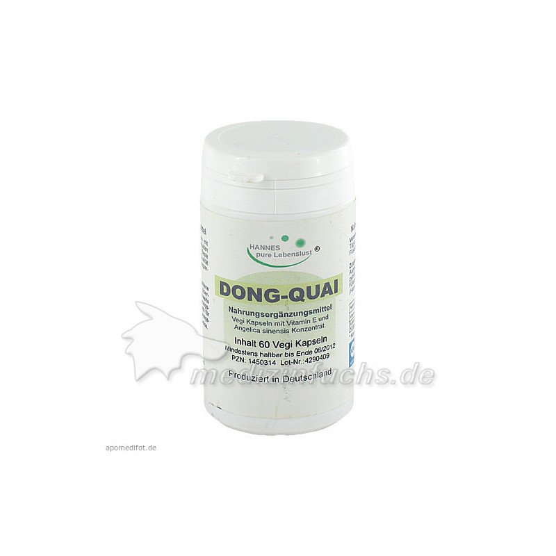 Dong Quai Vegi-Kapseln 500mg, 60 ST – PZN 1450314
