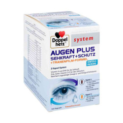 Doppelherz Augen plus Sehkraft+Schutz System Kaps. (120 stk) – PZN 6560987
