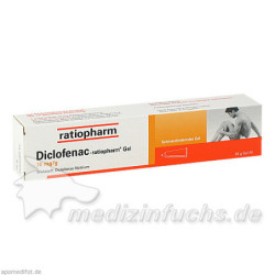 DICLOFENAC ratiopharm Gel, 50 G – PZN 8510404