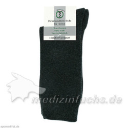 Diabetikersocken 43/46 anth He ohne Gummi VENASOFT, 4 ST – PZN 8833509