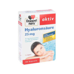 Doppelherz Hyaluronsäure 25 mg Kapseln (30 stk) – PZN 10000188