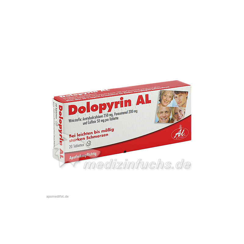 Dolopyrin AL, 20 ST – PZN 190791