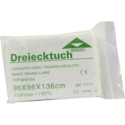 DREIECKTUCH BW 90X130 WEIS, 1 ST – PZN 4526779