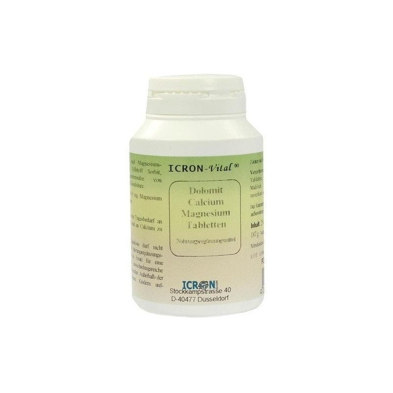 DOLOMIT CALCIUM MAGNESIUM TABLETTEN ICRON VITAL, 250 ST – PZN 1295859