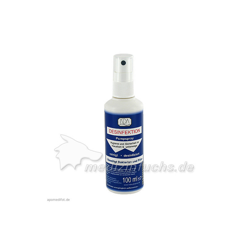 Desinfektions-Spray KDA (Pumpspray), 100 ML – PZN 1338161