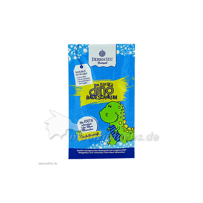 DermaSel Kinder Dino Badeschaum (Limited Edition), 35 ML – PZN 13570325