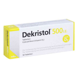 Dekristol 500 I.e. Tabletten (50 stk) – PZN 10068915