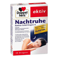 Doppelherz Nachtruhe Baldrian Schlaf-dragees N (30 stk) – PZN 14168849