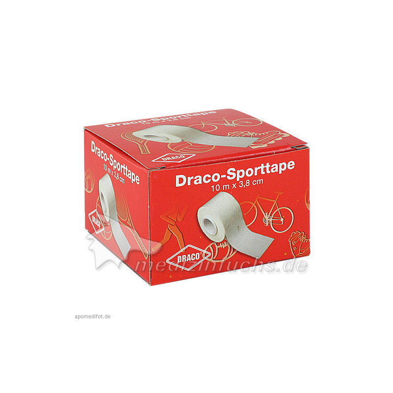 Dracotapeverband 10mx3.8cm weiß, 1 ST – PZN 571429