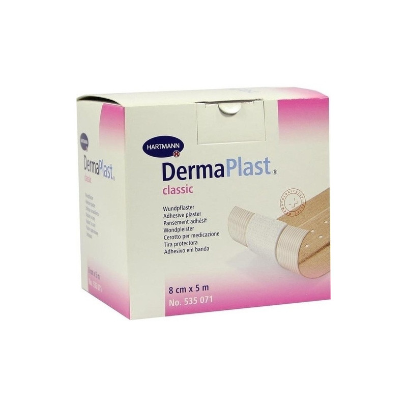 DermaPlast Classic 8cmx5m, 1 ST – PZN 3645884