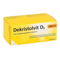Dekristolvit D3 4.000 I.e. Tabletten (90 stk) – PZN 10818598