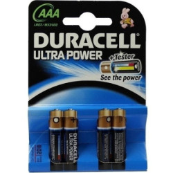 Duracell Ultra Power-AAA(MN2400/LR03)K4 m Powerch., 4 ST – PZN 7704810