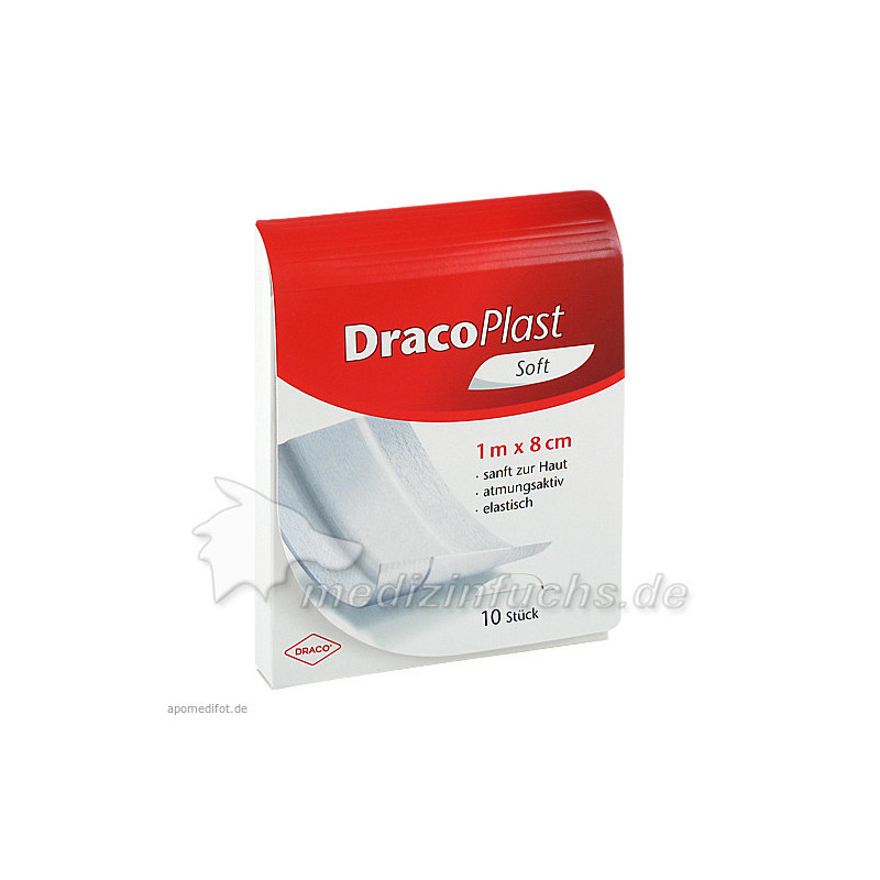 Draco Plast Soft Pflaster 1mx8cm, 1 ST – PZN 4374387