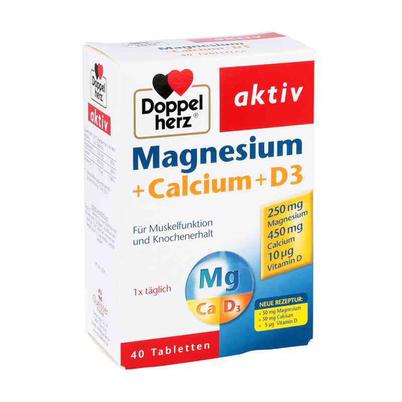 Doppelherz Magnesium + Calcium + D3 Tabletten (40 stk) – PZN 1922316