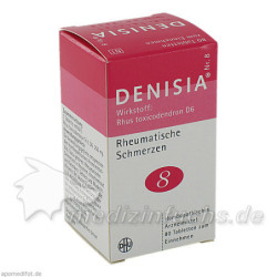 DENISIA 8 rheumatische Schmerzen Tabletten, 80 ST – PZN 8494450