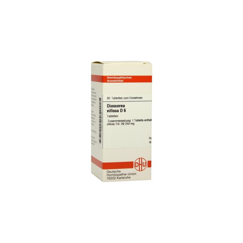 Dioscorea Villosa D 6 Tabletten (80 stk) – PZN 2629765