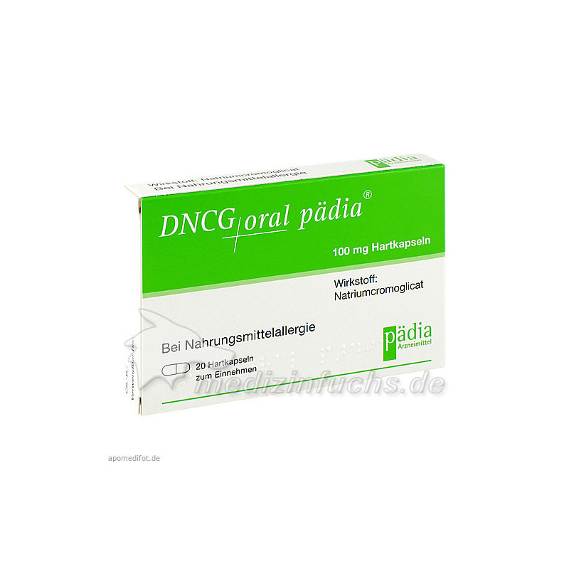 DNCG oral pädia Hartkapseln, 20 ST – PZN 3673774