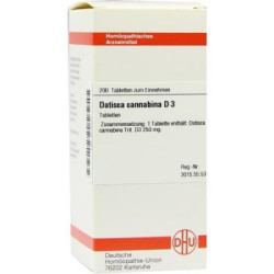 Datisca Cannabina D 3 Tabletten (200 stk) – PZN 4215074