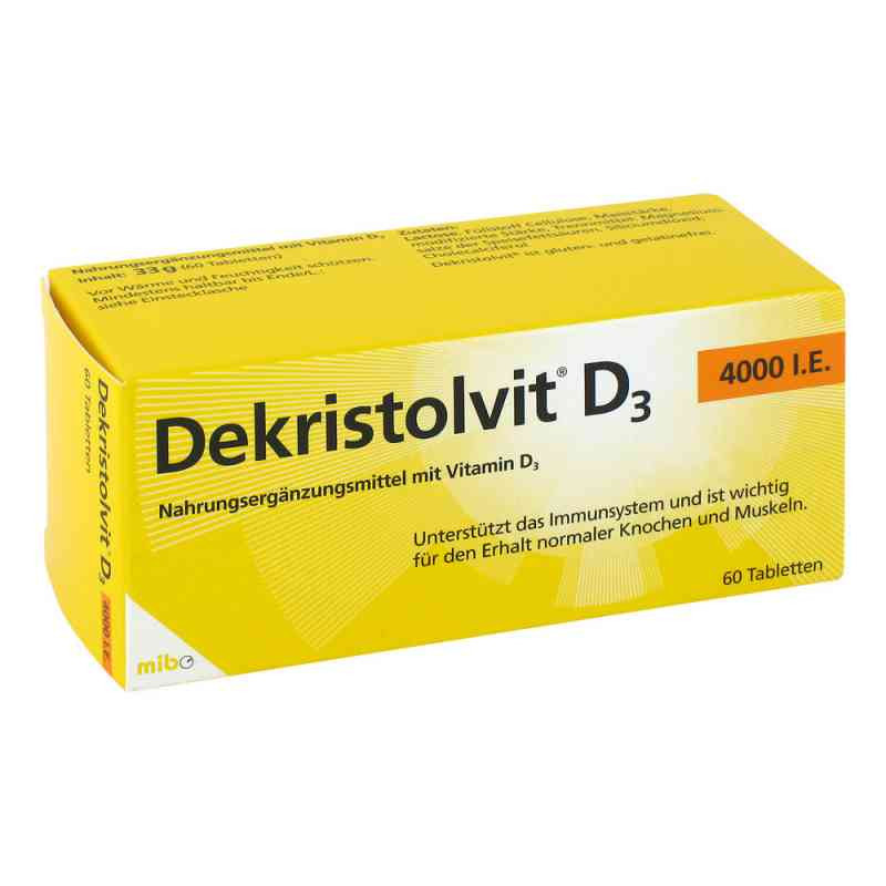 Dekristolvit D3 4.000 I.e. Tabletten (60 stk) – PZN 10818581
