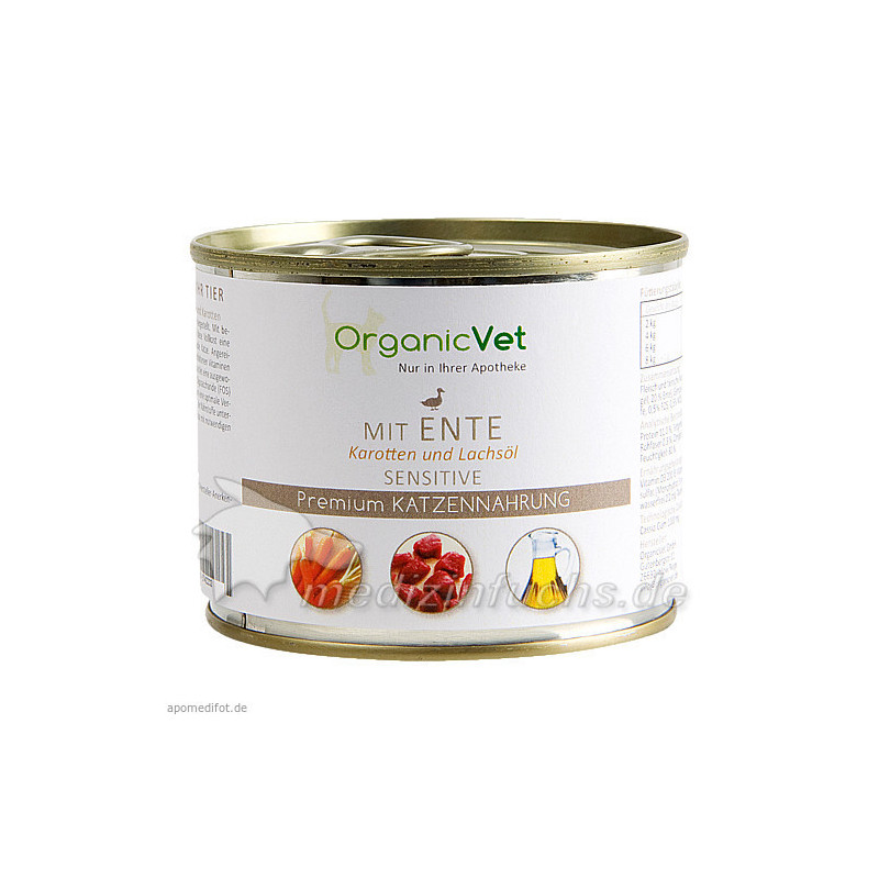 Dosennahrung Katze Sensitive Ente, 200 G – PZN 5742232