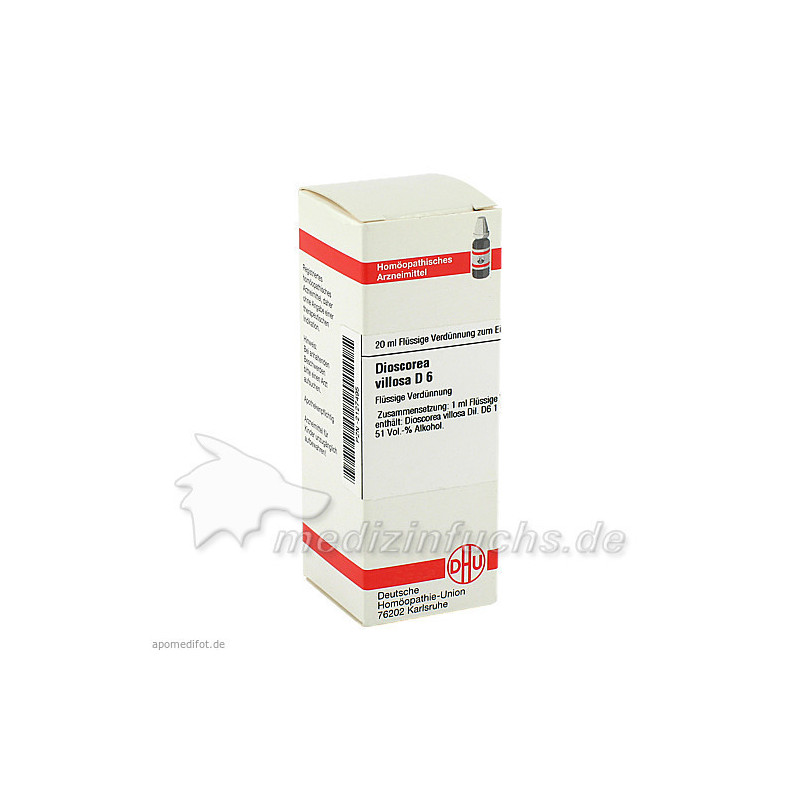 DIOSCOREA VILLOS D 6, 20 ML – PZN 2127495