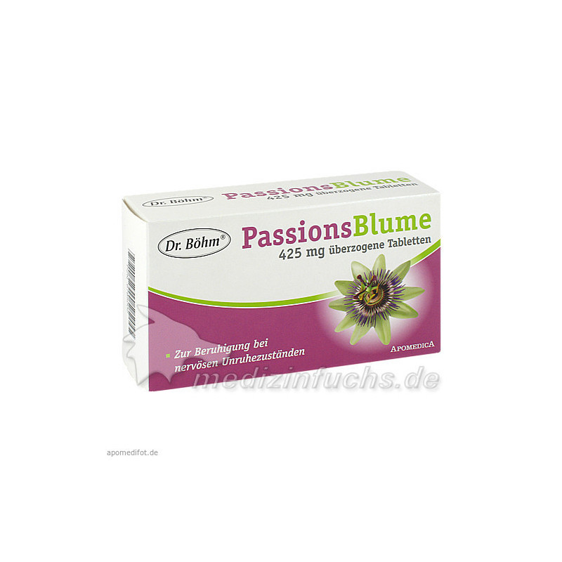 Dr. Böhm Passionsblume 425mg Dragees, 60 ST – PZN 6785002